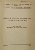 Studia z dziejów kontaktów Polsko - Ormiańskich