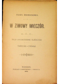 W zimowy wieczór, 1888 r.