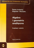 Algebra i geometria analityczna