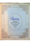 Sonety Adama Mickiewicza reprint z 1826 r.
