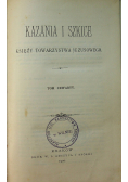 Kazania  szkice księży Towarzystwa Jezusowego IV 1900 r