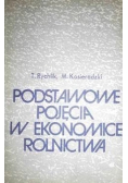 Podstawowe pojęcia w ekonomice rolnictwa