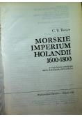 Morskie Imperium Holandii 1600  1800