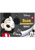 Blok rysunkowy biały A4/20K Mickey Mouse