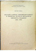 Początki kapitału monopolistycznego w przemyśle hutniczo-metalowym królestwa Polskiego