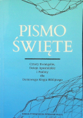 Pismo święte Cztery ewangelie Dzieje apostolskie