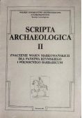 Scripta archaeologica Tom II