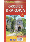 Mapa turystyczna - Okolice Krakowa 1:55 000