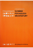 Słownik psychologii architektury