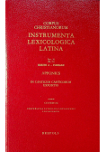 Instrumenta lexicologica latina