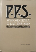 PPS Wspomnienia z lat 1918 1939 Tom I