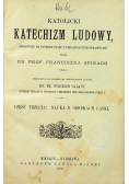 Katolicki Katechizm Ludowy Część III 1906 r.