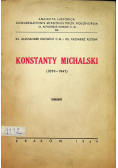 Konstanty Michalski 1949 r.