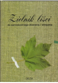 Zielnik liści do samodzielnego zbierania i wklejania