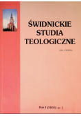 Świdnickie studia teologiczne Nr 1 / 04