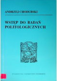 Wstęp do badań politologicznych