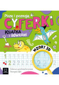 Piszę i poznaję. Cyferki. Książka z rowkami. Wzory 3D