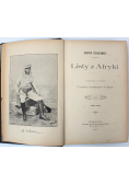 Listy z Afryki Tom 1 i 2 1893 r.