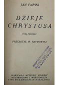 Dzieje Chrystusa 1922 r