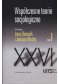 Współczesne teorie socjologiczne Tom 1