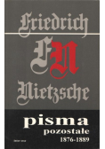 Friedrich Nietzsche pisma pozostałe 1862 1875