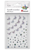 Kryształki samoprzylepne Motyle i dżety 64szt
