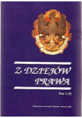 Z dziejów prawa Tom I 9