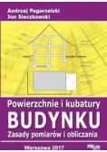 Powierzchnie i kubatury budynku