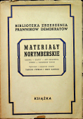 Materiały Norymberskie 1948 r.
