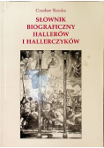 Słownik biograficzny hallerów i hallerczyjów