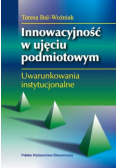 Innowacyjność w ujęciu podmiotowym