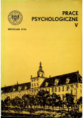 Prace psychologiczne V