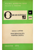Psychoanaliza współczesna