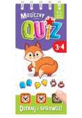 Magiczny quiz z liskiem. Dotknij i sprawdź