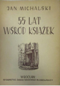55 lat wśród książek 1950 r