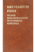 Breviarium fidei Wybór doktrynalnych wypowiedzi kościoła