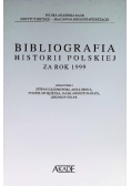 Bibliografia historii polskiej za rok 1999