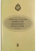 Pamiętniki i memoriały polityczne 1776 1809