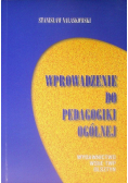 Wprowadzenie do pedagogiki ogólnej