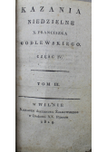Kazania niedzielne Część IV Tom III 1819 r.