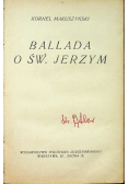 Ballada o Św Jerzym 1928 r