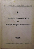 E1 przepisy sygnalizacji na Polskich Kolejach Państwowych