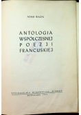 Antologia współczesnej poezji francuskiej 1947r