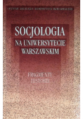 Socjologia na Uniwerystecie Warszawskim