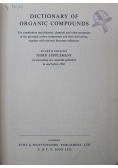 Dictionary of organic compounda