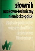 Słownik naukowo techniczny niemiecko polski