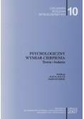 Psychologiczny wymiar cierpienia