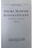 Polski słownik biograficzny Tom XIV