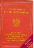 Konstytucja Polski Niepodległej