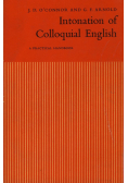 Intonation of colloquial English